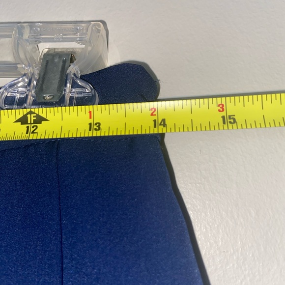 Forever 21 Navy Blue Box Pleat Mini Pleated Skirt Size XS - Picture 8 of 10